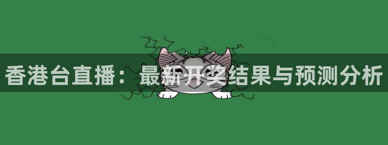 熊猫的视频：香港台直播：最新开奖结果与预测分析